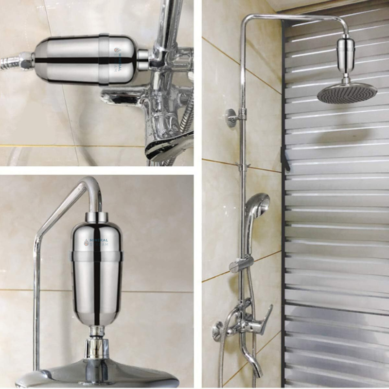 Geavanceerde douchefilter voor hard water