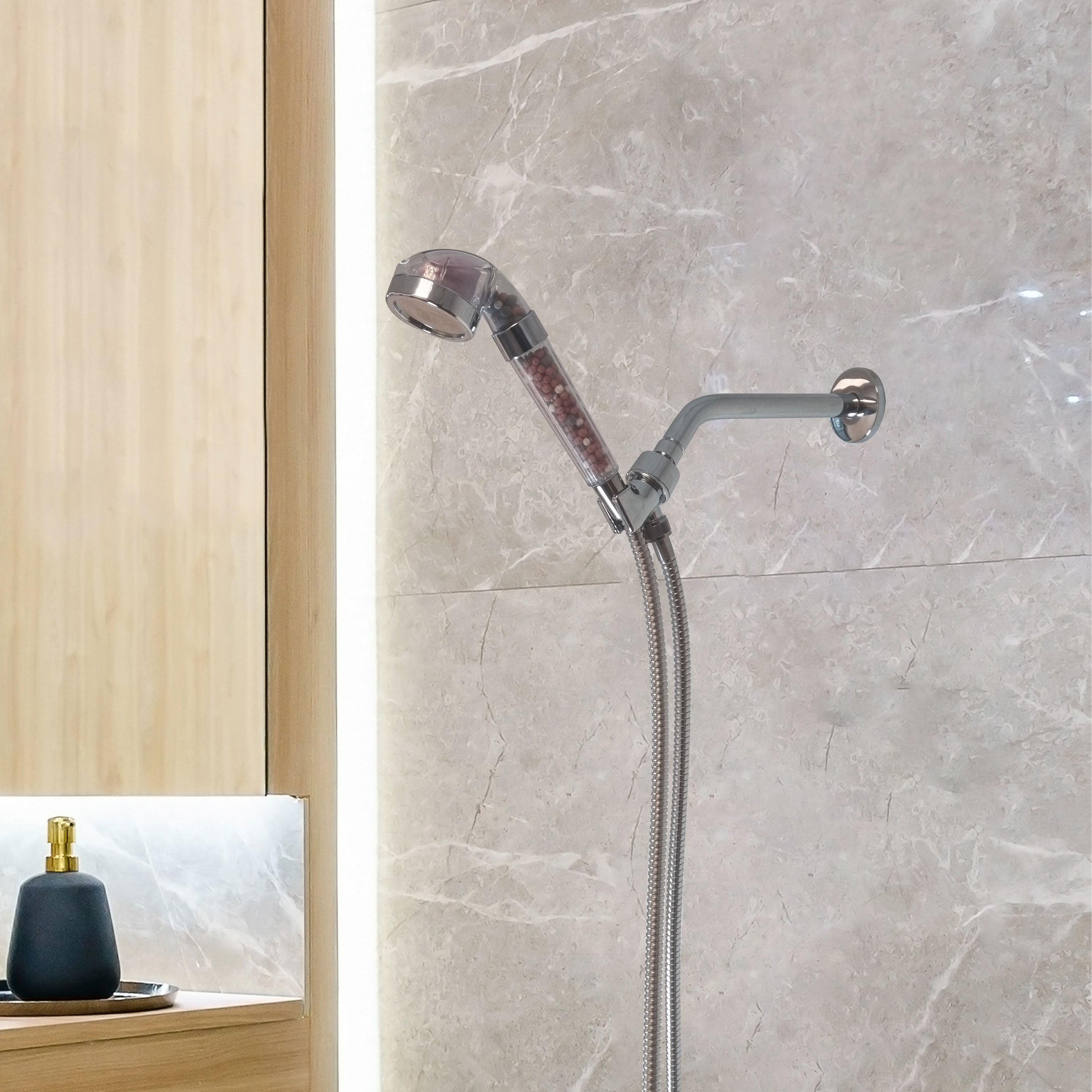 LED Ionische douche -douche Essentials Kit
