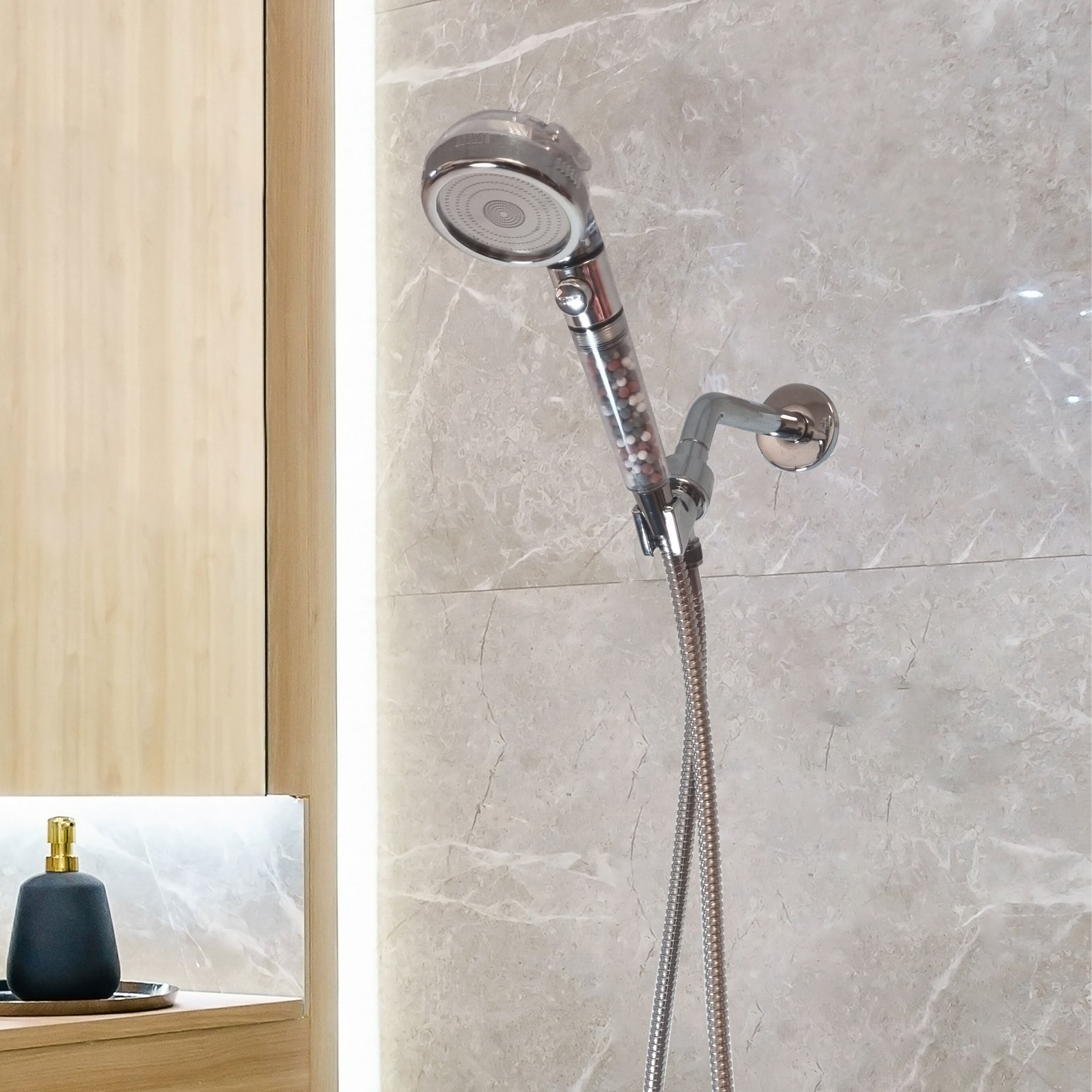 Ionic Showerhead 2.0 Dusch-Essentials-Set