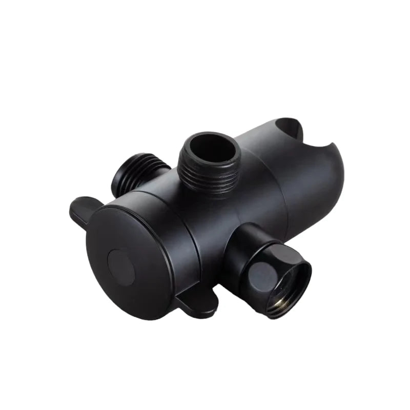 3-weg doucheomstelling - Zwart