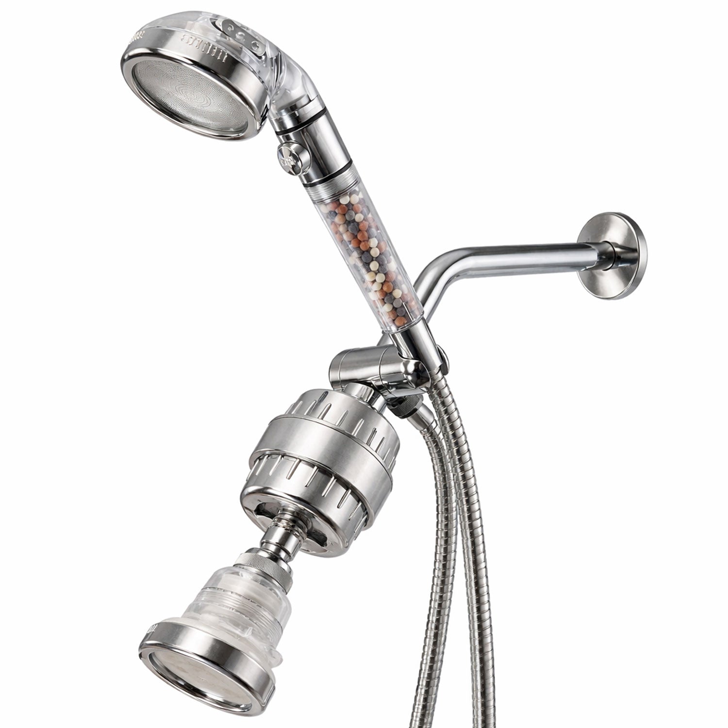 Système de douche double ionique