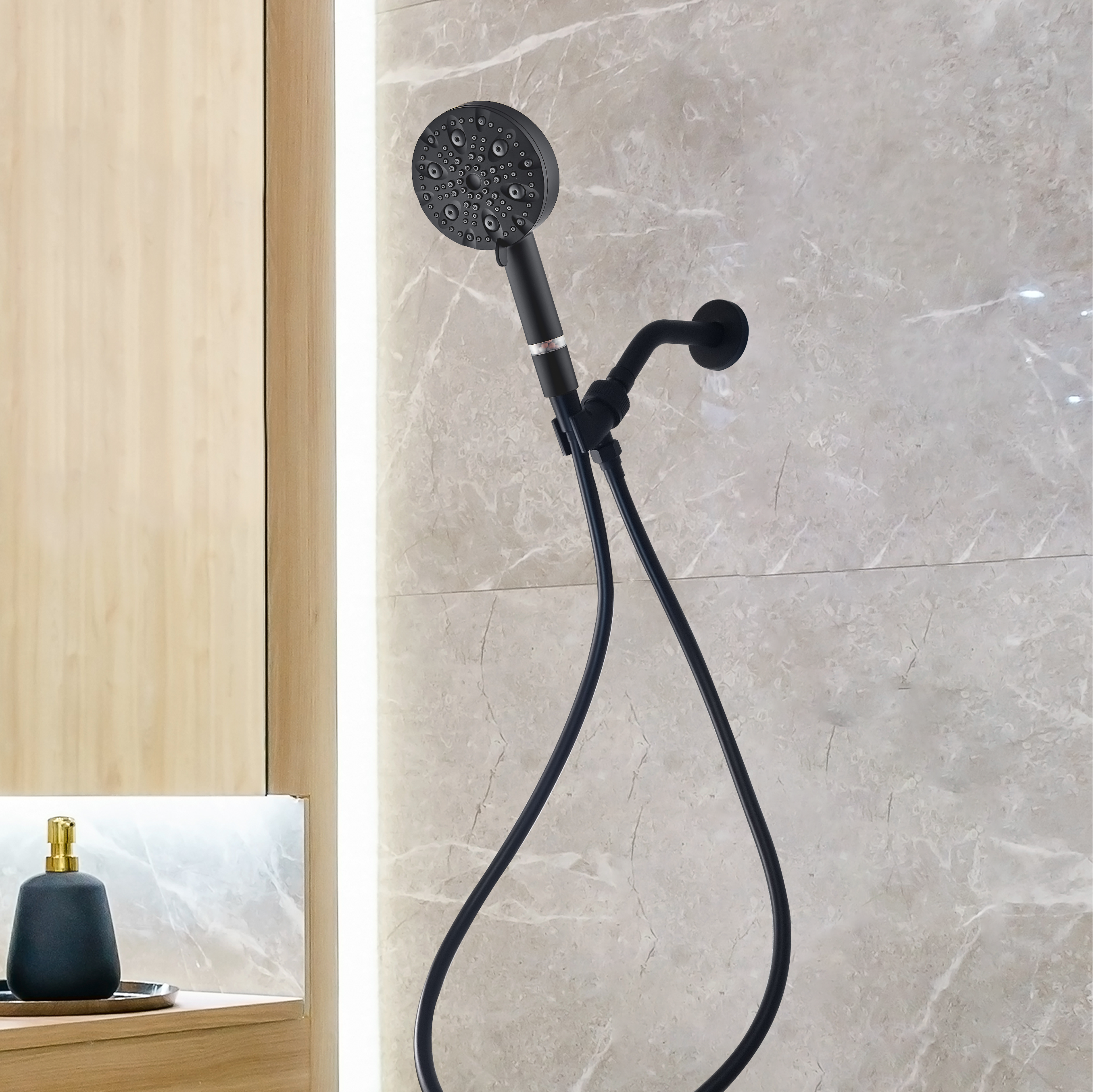 MineralStream Luxe 9-modus hogedrukdouchekop (gefilterd)