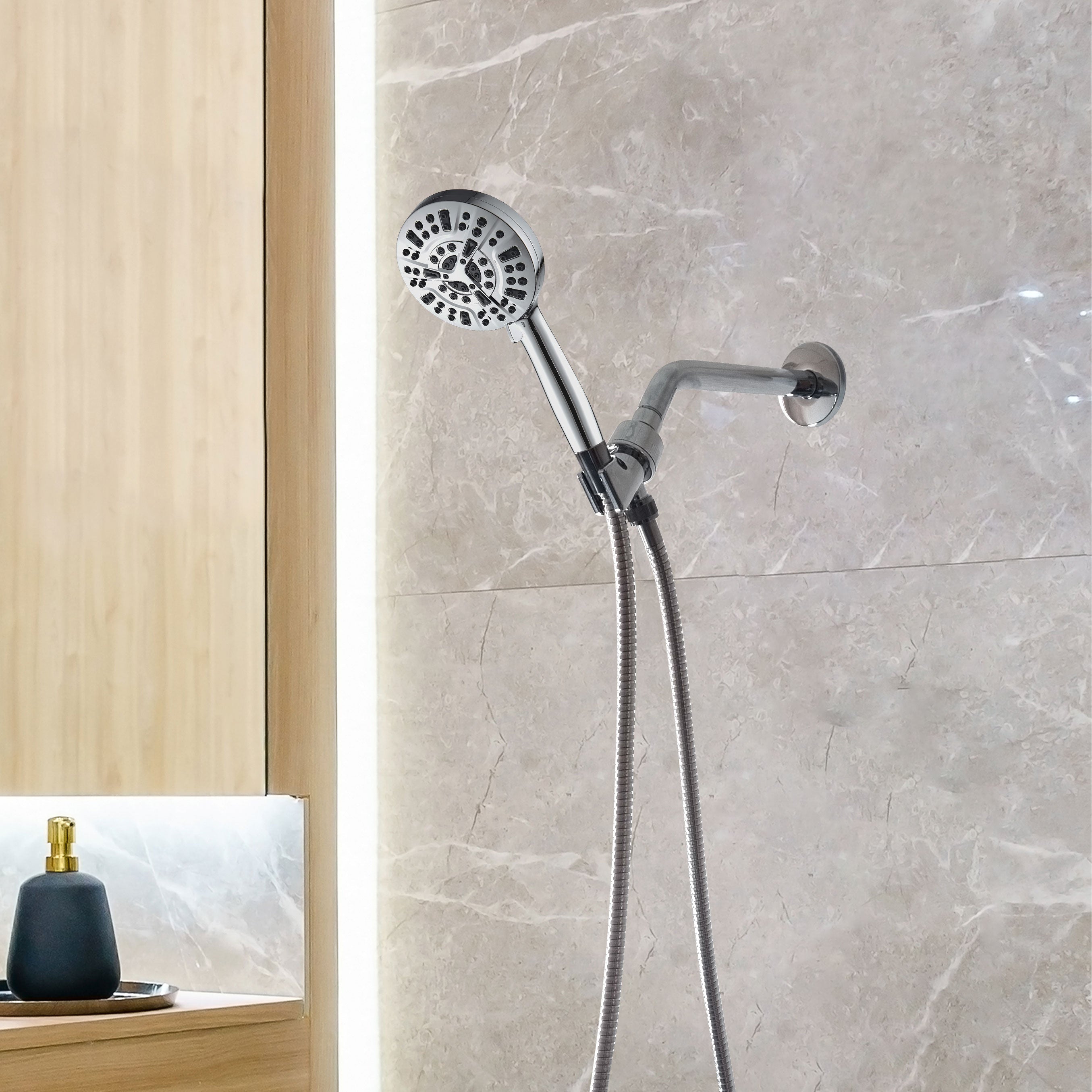 Pomme de douche à haute pression de mineralstream luxe 10 mode (filtré)