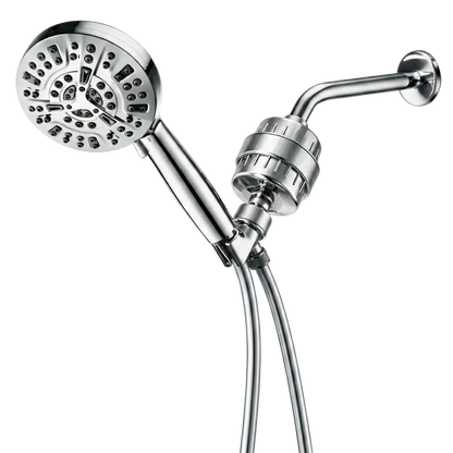 MineralStream Luxe 10-Modus Hochdruck-Duschkopf (gefiltert)