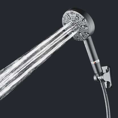 Pomme de douche haute pression MineralStream Luxe 9 modes (filtrée)