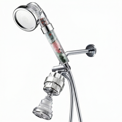 MineralStream Chakra Dual Shower System front view