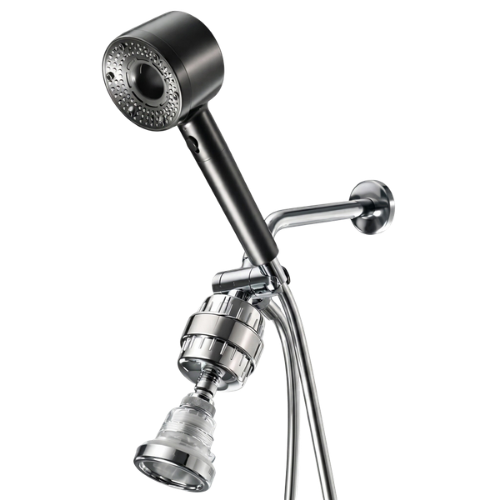 TWEE DOUCHEKOPPEN, DUBBELE FILTRATIE