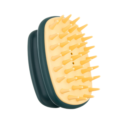Shower Scalp Massager - front view of the handheld silicone massager