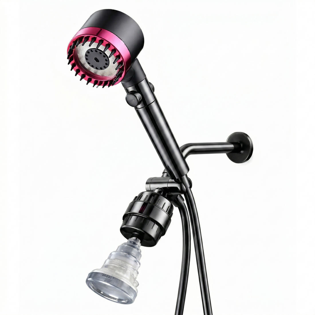 Système de douche massant avec pommeau de douche
