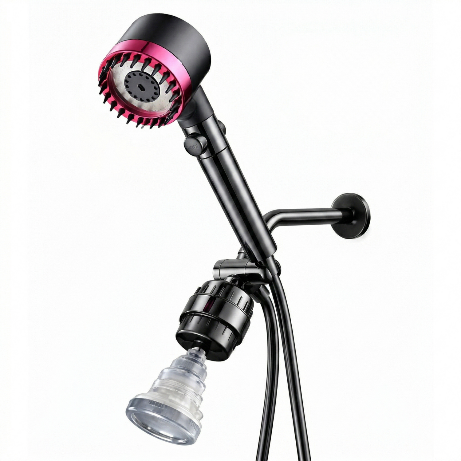 Pommeau de douche massant filtrant MineralStream