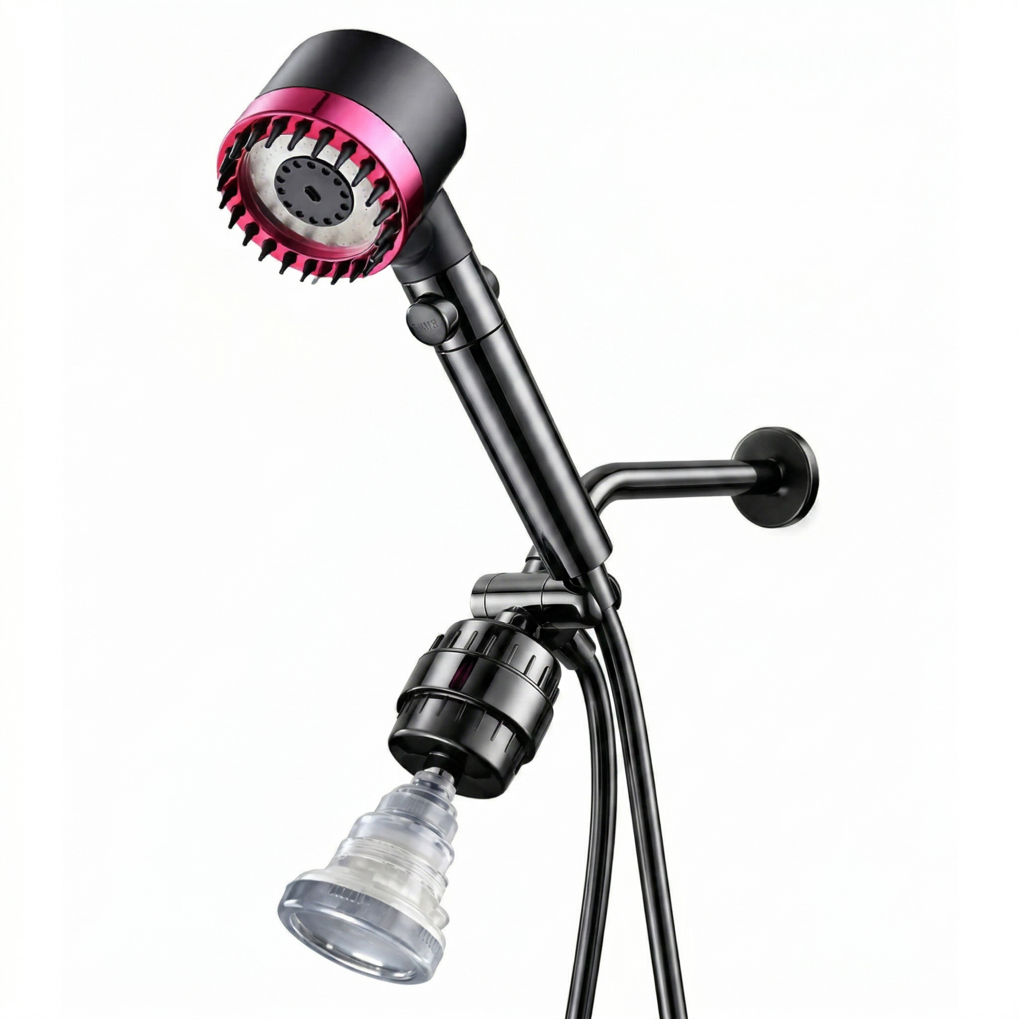 Pommeau de douche massant filtrant MineralStream