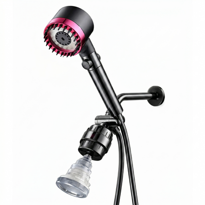 Pommeau de douche massant filtrant MineralStream